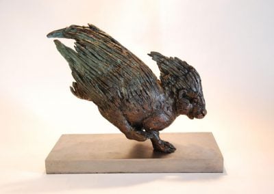 Porcupine-Maquette-bronze-stephen-rautenbach-2